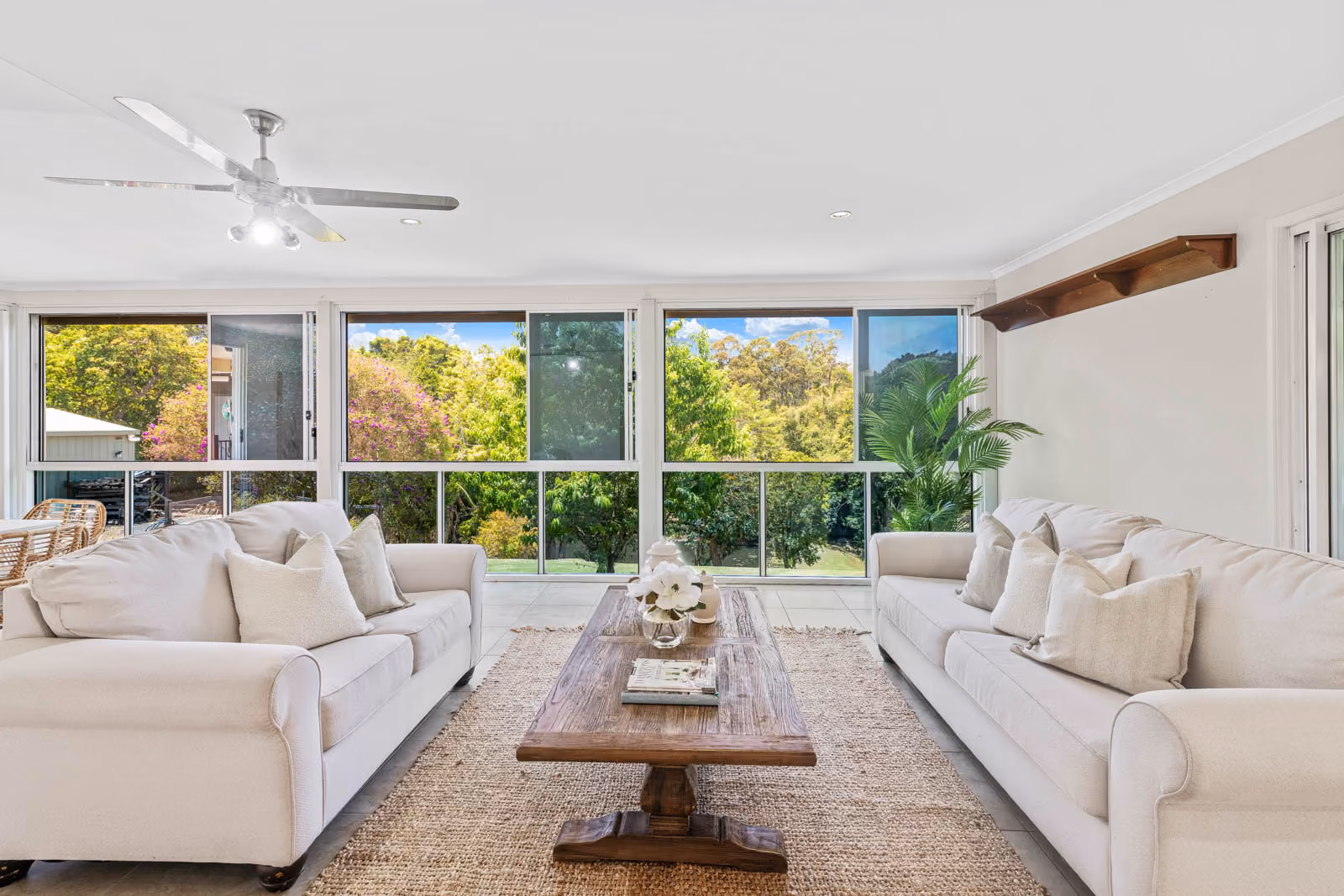 Noble Estate Agents are delighted to welcome you to 25-27 Carramar Court, Flaxton - an exquisite property nestled within one of the Sunshine Coast hinterland's most sought-after addresses. Located on a serene cul-de-sac, this expansive residence offers a rare opportunity to experience the epitome of hinterland living on over 1.5 acres of manicured land.