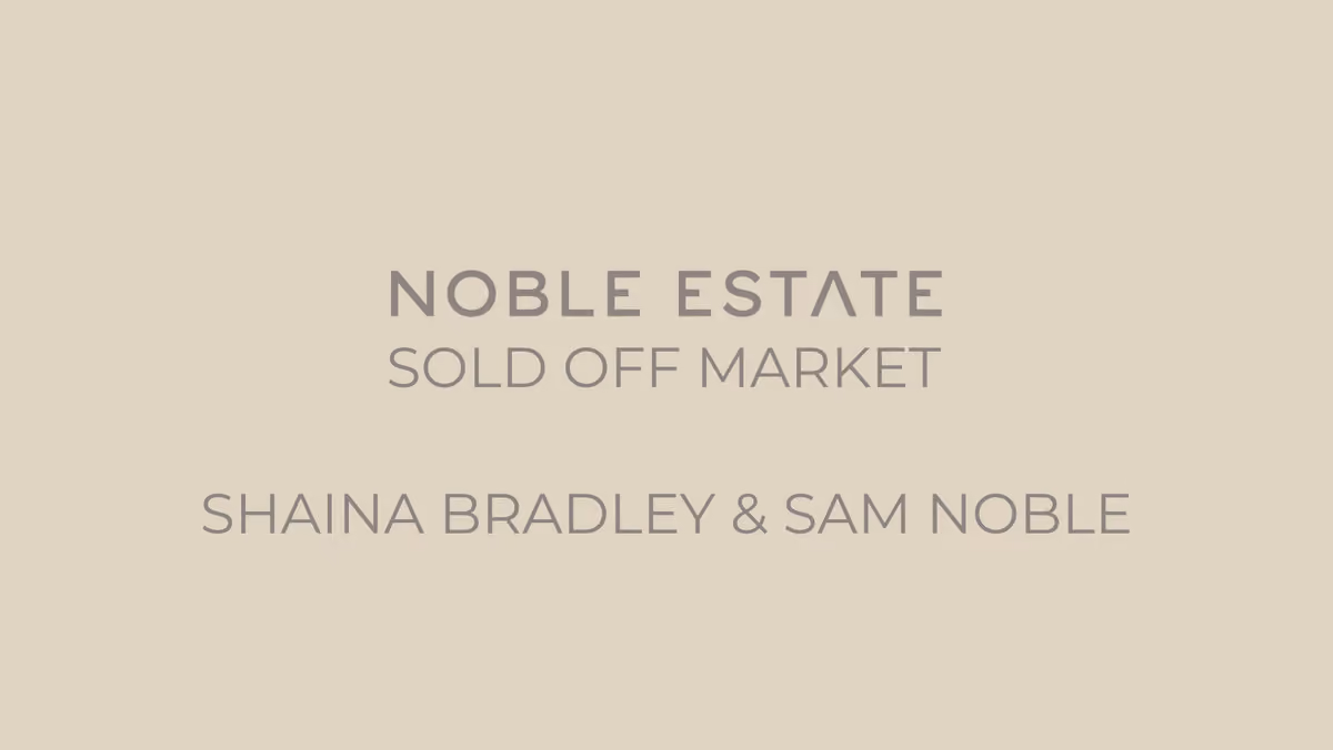 SOLD OFF-MARKET