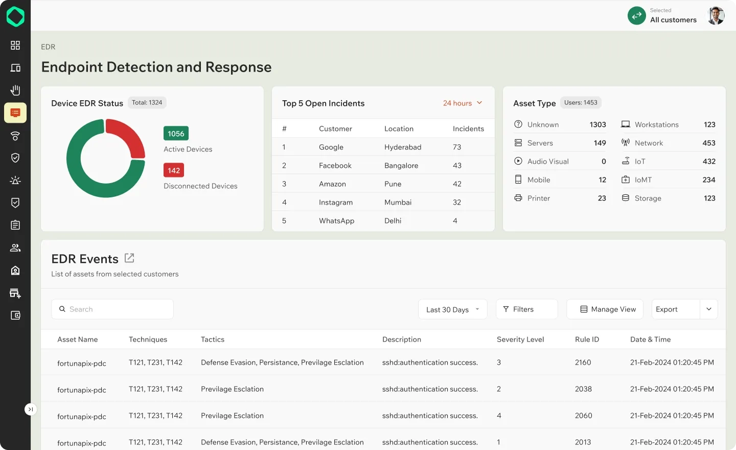 Security Engineer Dashboard