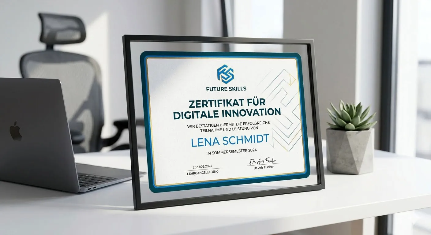urkunden zertifikate – Produktbeispiel von POS Werbung