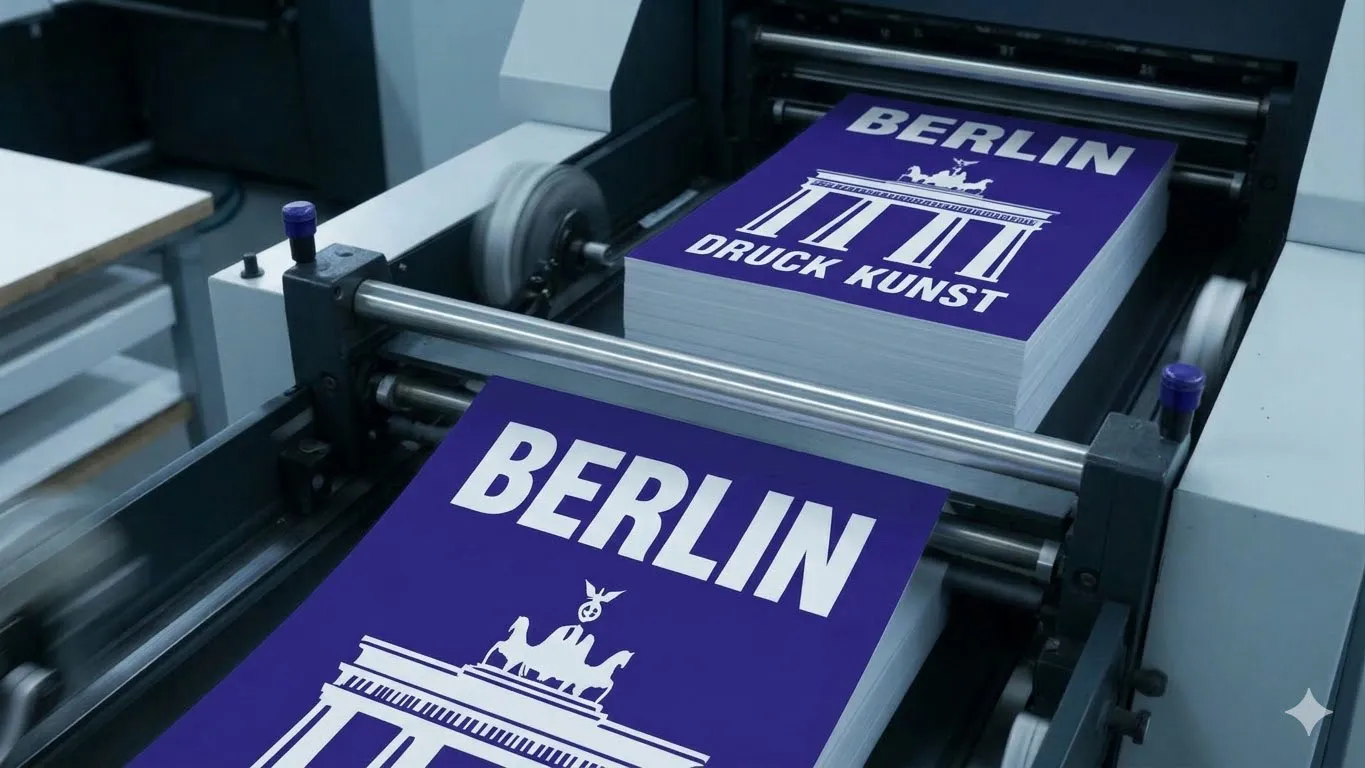 Druckprodukt von POS Werbung Berlin