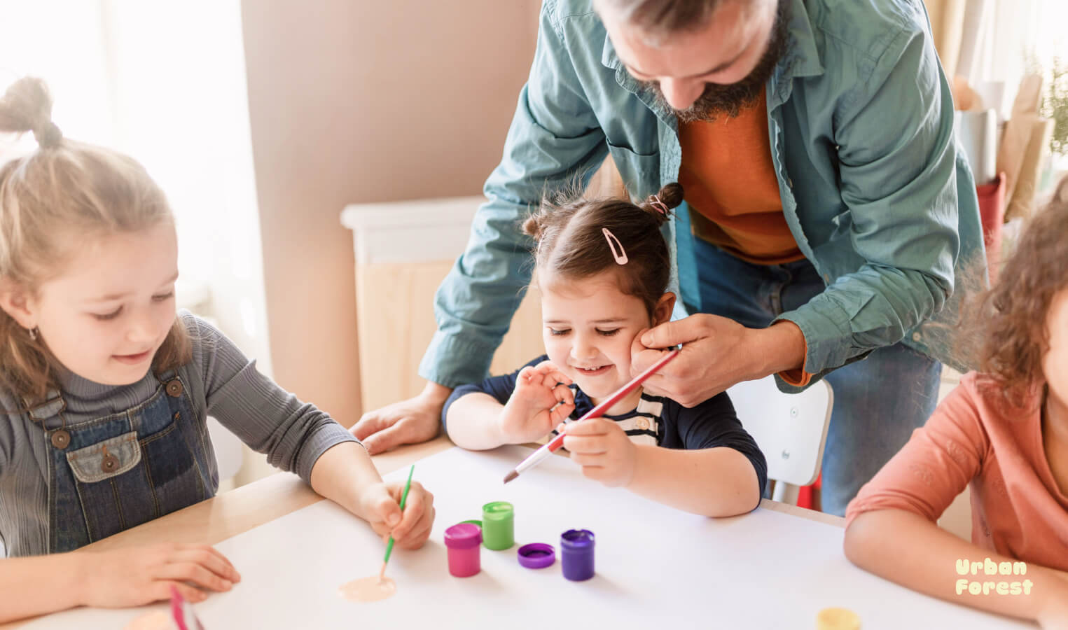 Kinderbetreuung im Urban Forest Familien Boutique Hotel