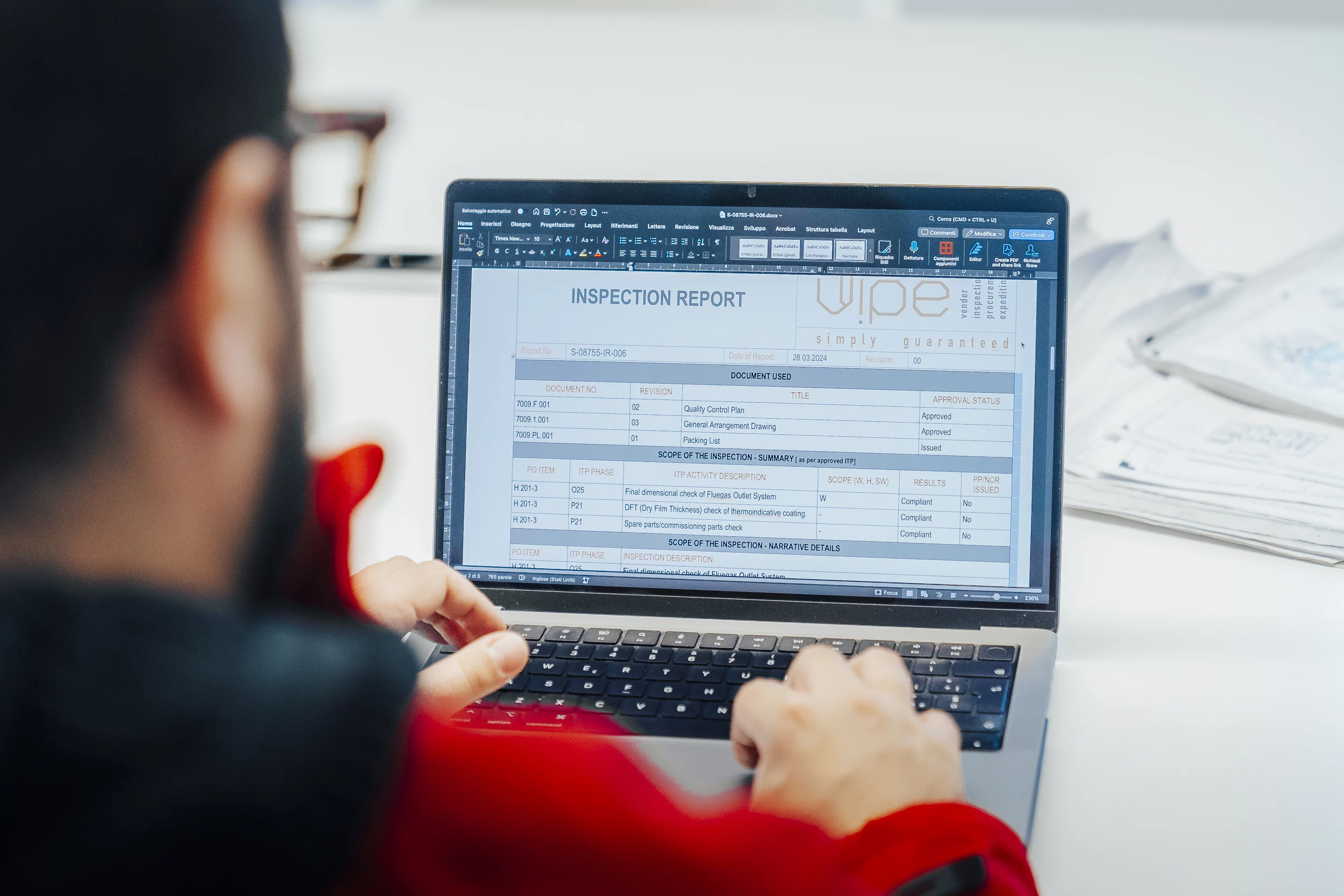 Quality control and inspection