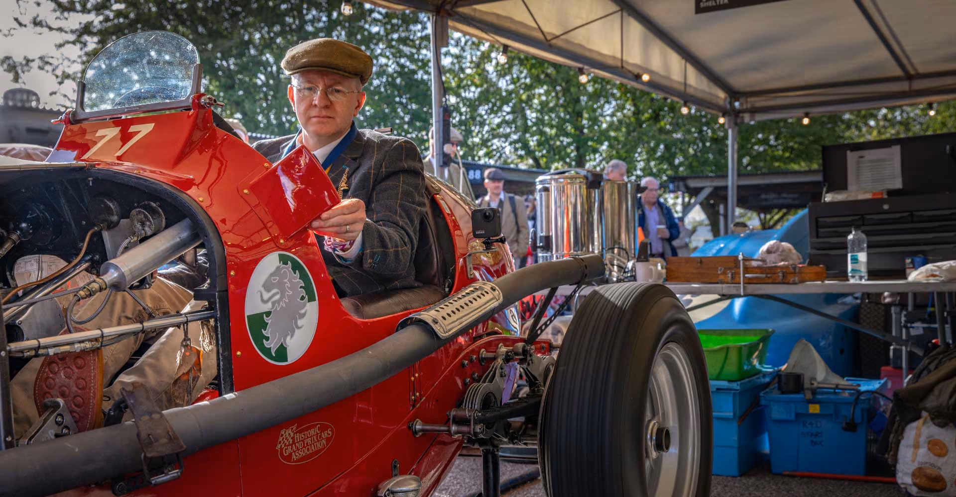 Tom Hardman - passionate about historic and performance cars