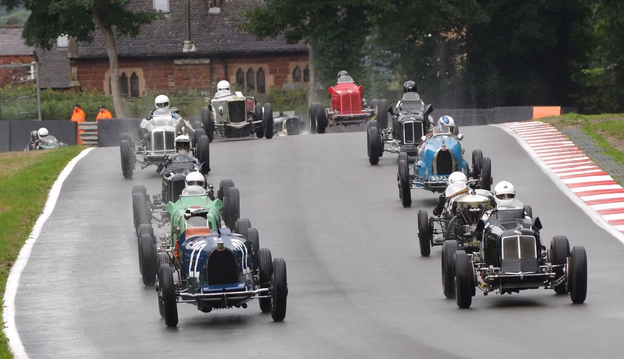 Vintage and Seaman Trophies at the Gold Cup, Oulton Park