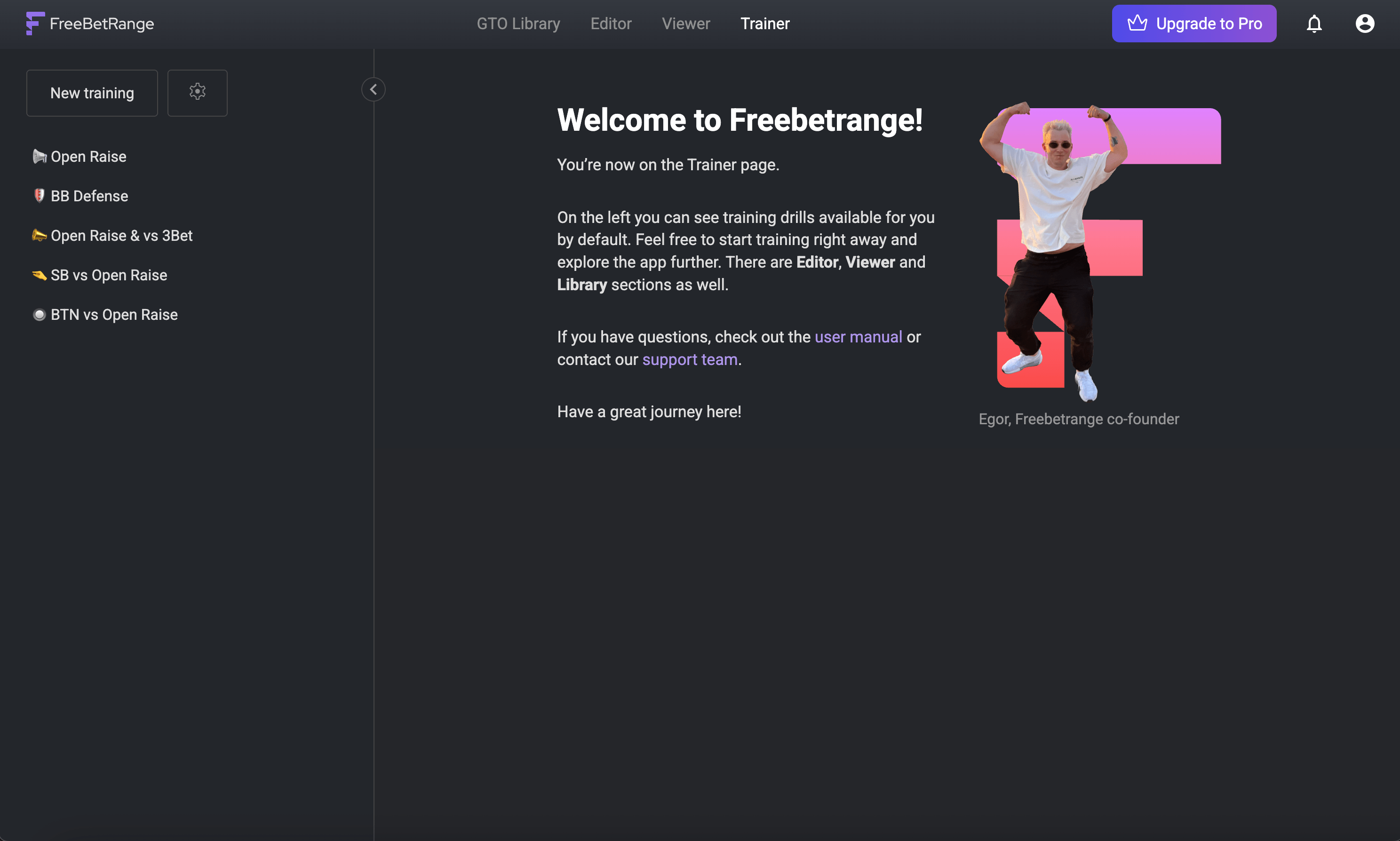 Freebetrange Welcome Page 2025-2026