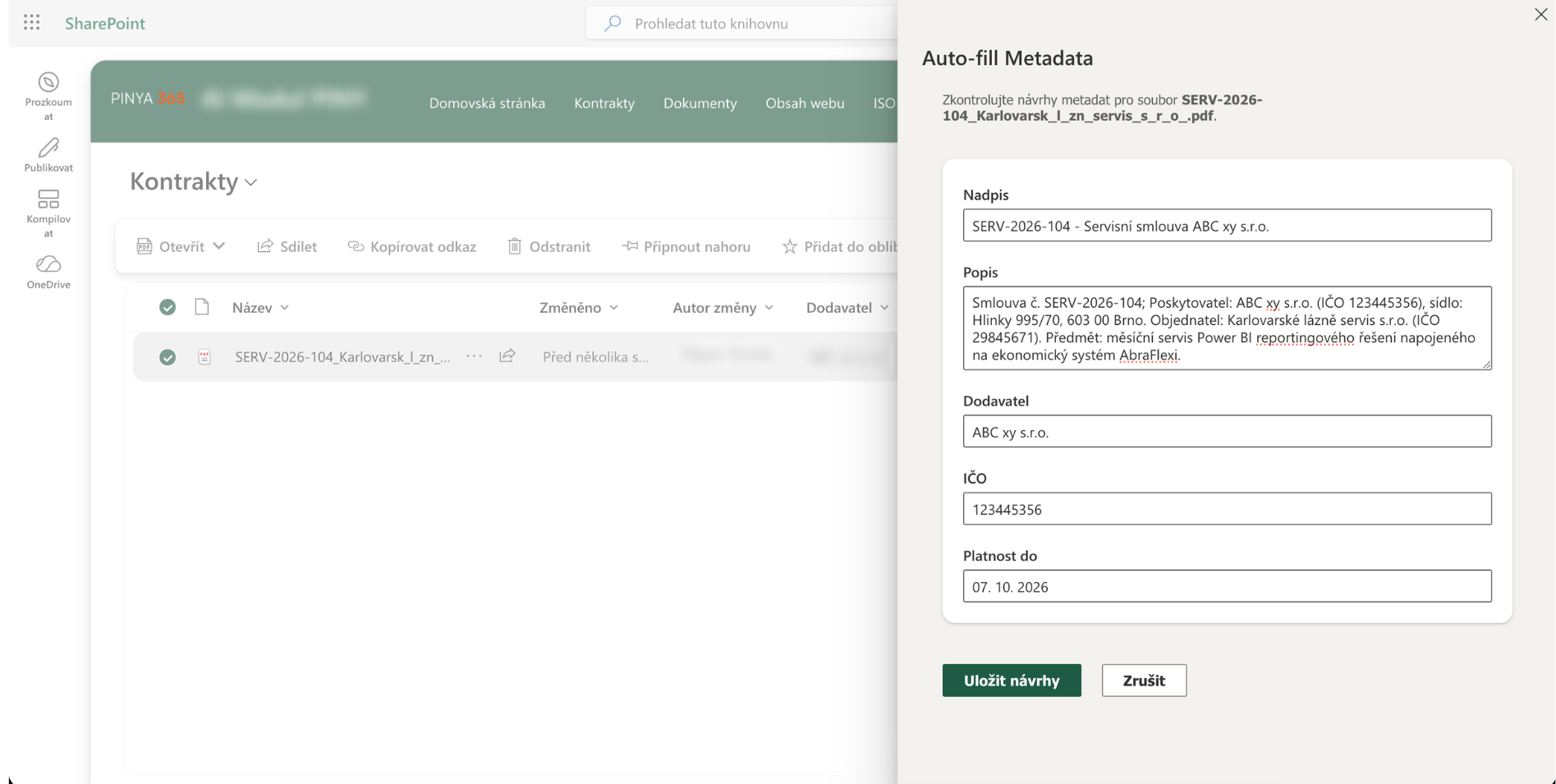 SharePoint: Auto-fill Metadata