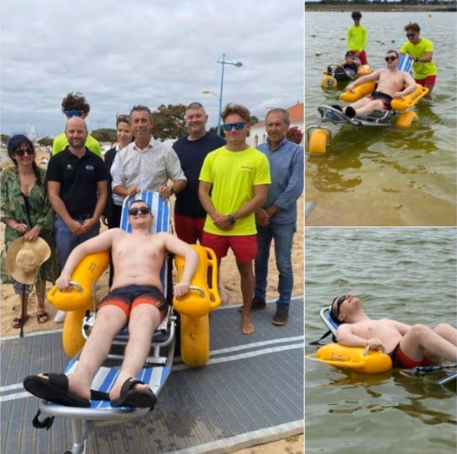 Fauteuil Plage avec Ressources & Partage