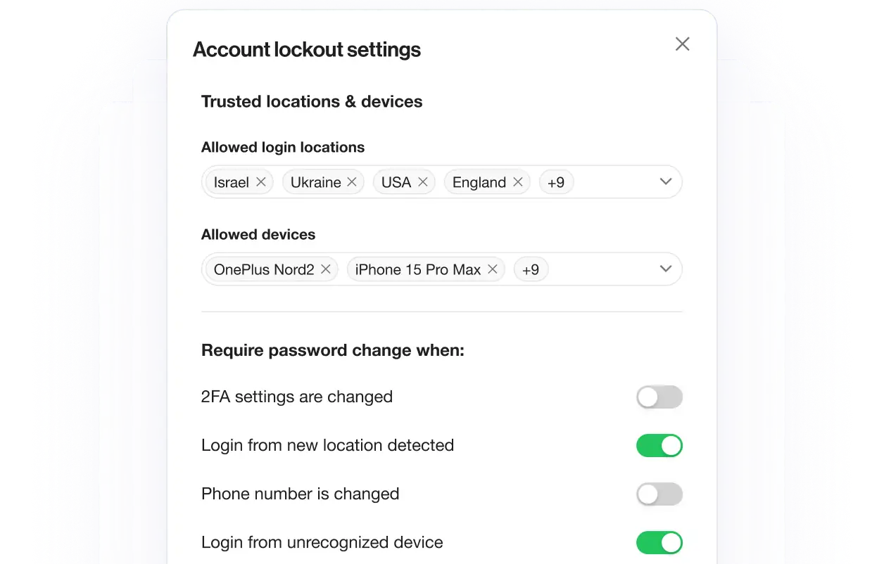 account lockout screen
