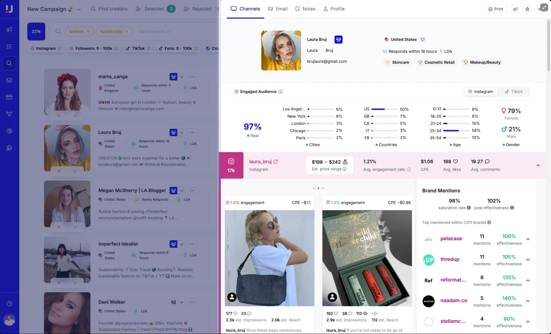 Social Media Monitoring (Influencer Discovery