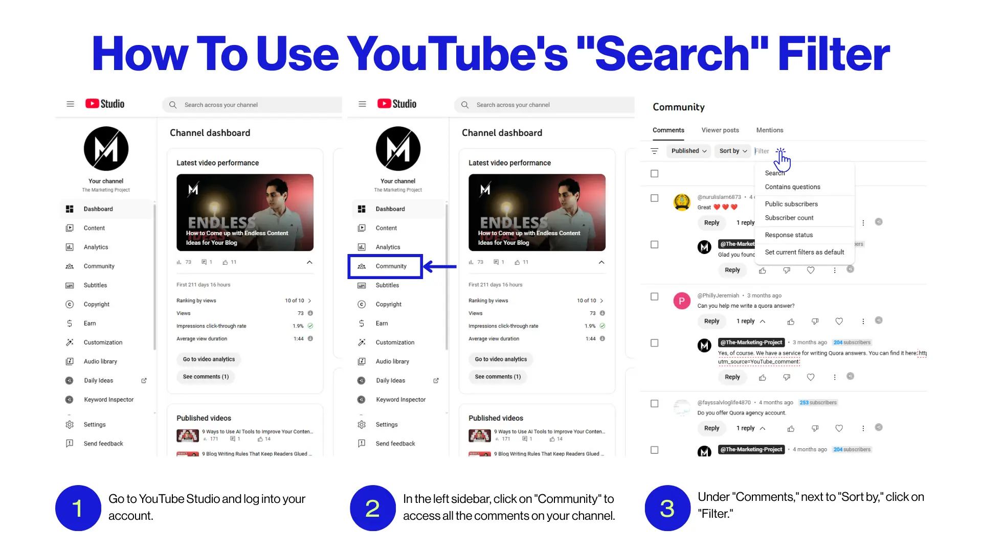 How To Use YouTube's Search Filter 01