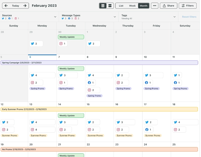 Create A Content Calendar