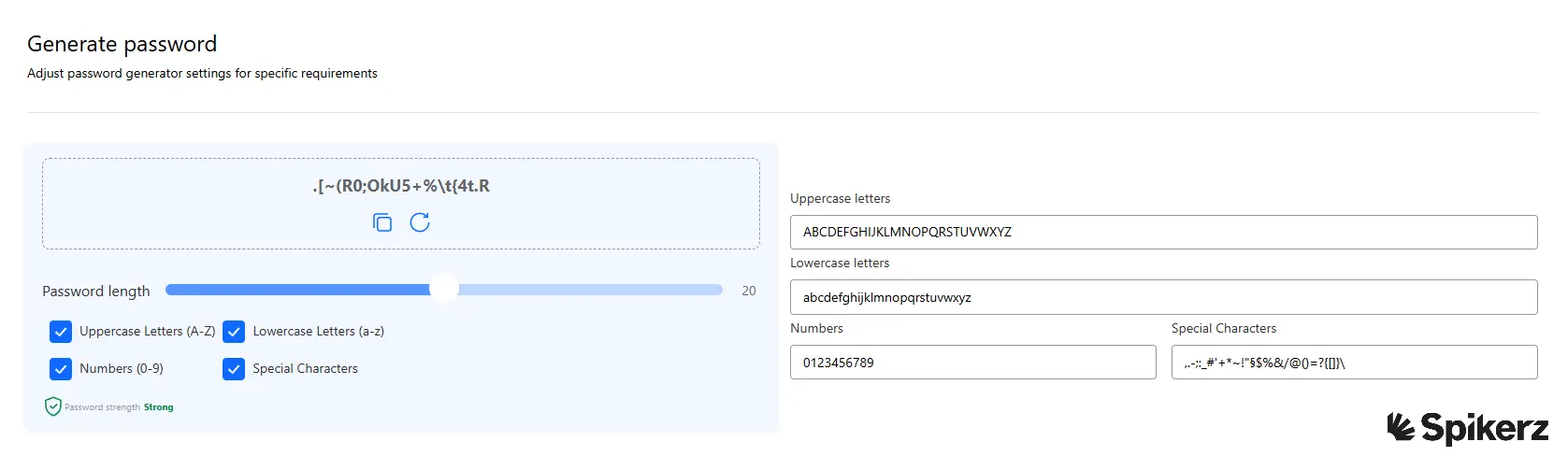 Generate Strong, Complex Password