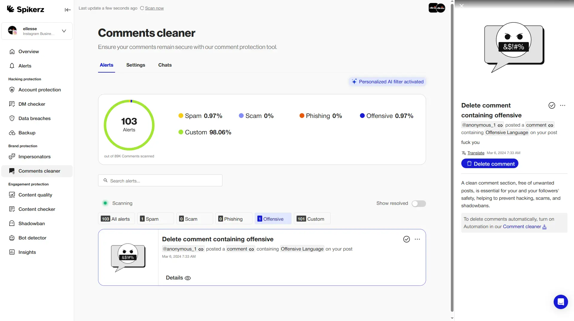 Automatically Remove Spam With Spikerz
