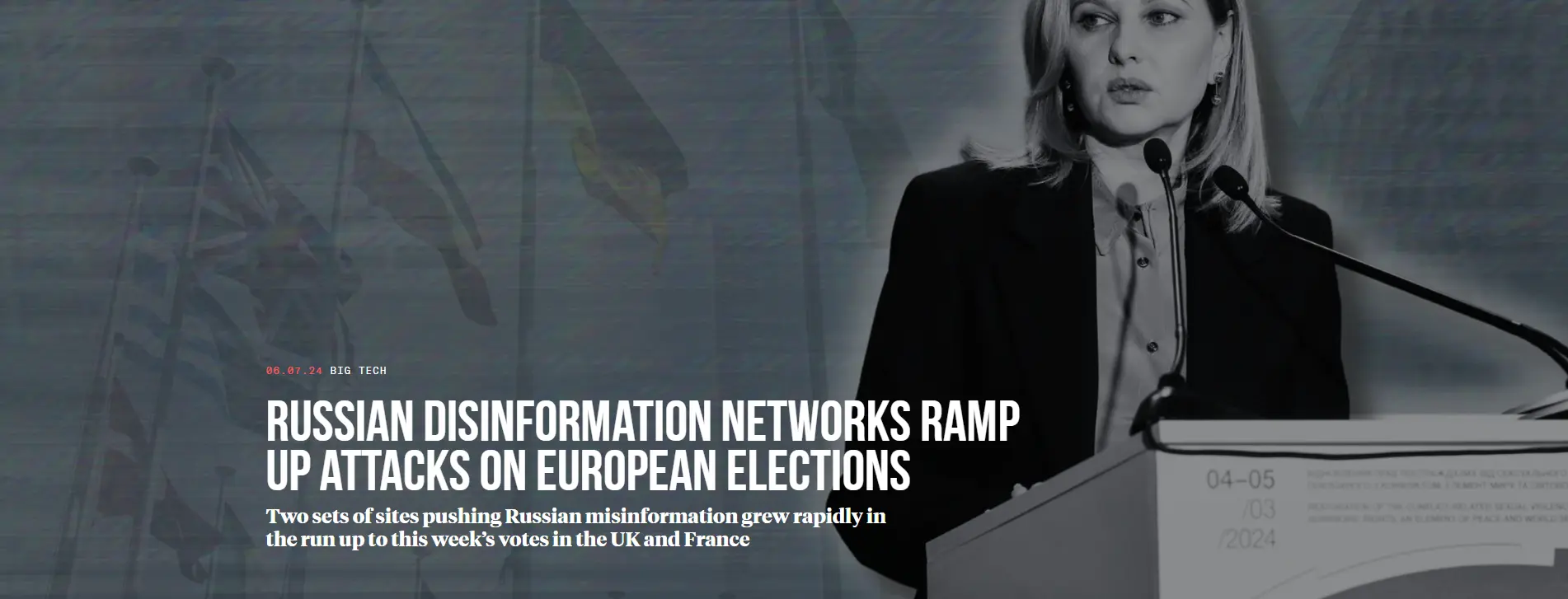 Example of a Disinformation Campaign