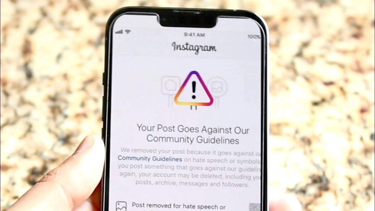 Instagram's Community Guidelines: Removed Content - Understanding Instagram's Account Status