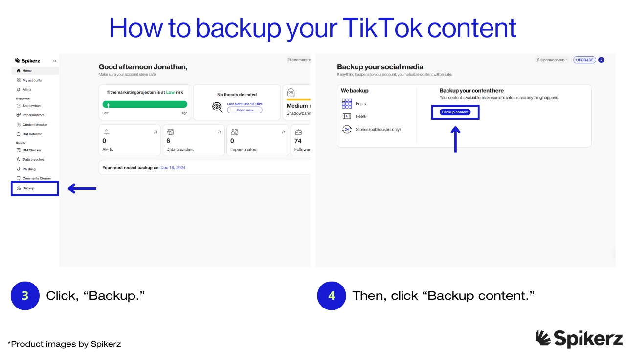 How can you backup your TikTok content? - US TikTok ban: When and why could the app be banned?