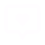 Automated comment filtering icon in white