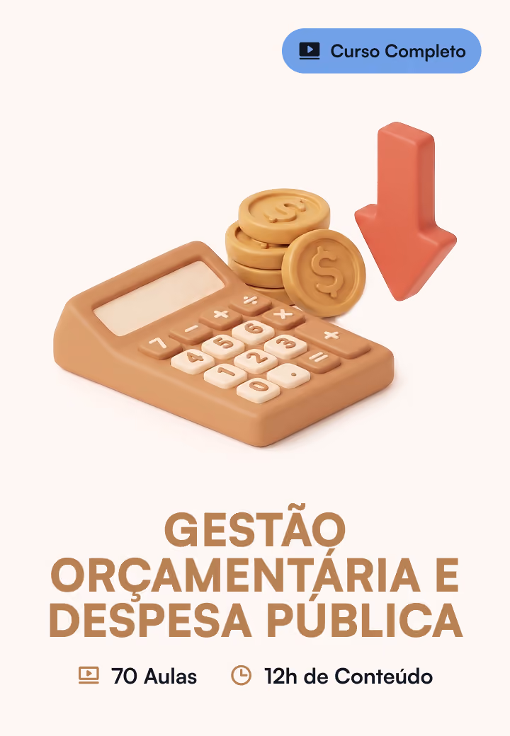 Capa Curso Gestão Orçamentária