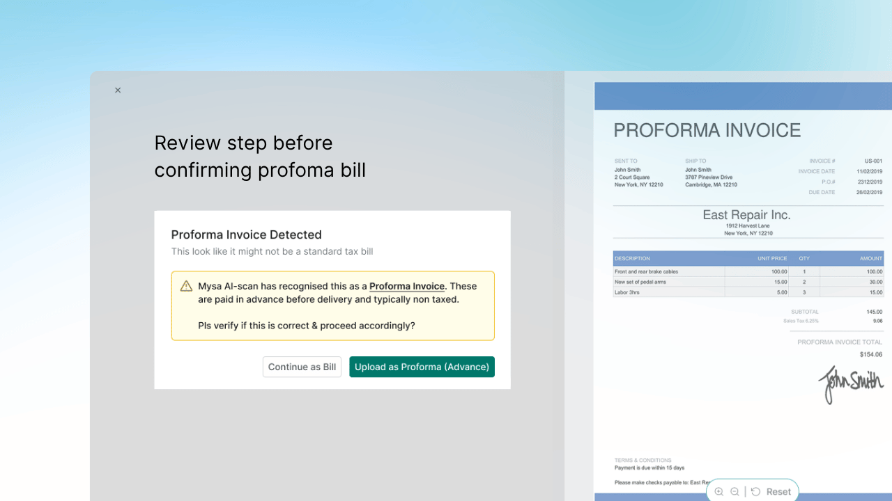 Wrong selections in RFA now trigger a pop-up at the point of submission. The user sees what was selected, can review, and can correct before the bill moves forward. The error is caught where it happens, not where it lands.