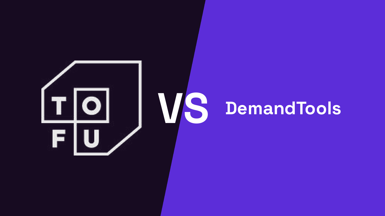 Tofu blog hero: Tofu vs DemandTools: AI Data Quality vs Salesforce Toolset in 2026