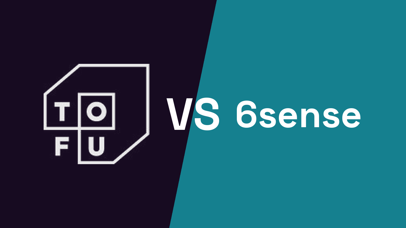 Tofu blog hero: Tofu vs 6sense: Lean Ads Agent vs Enterprise ABM Advertising in 2026