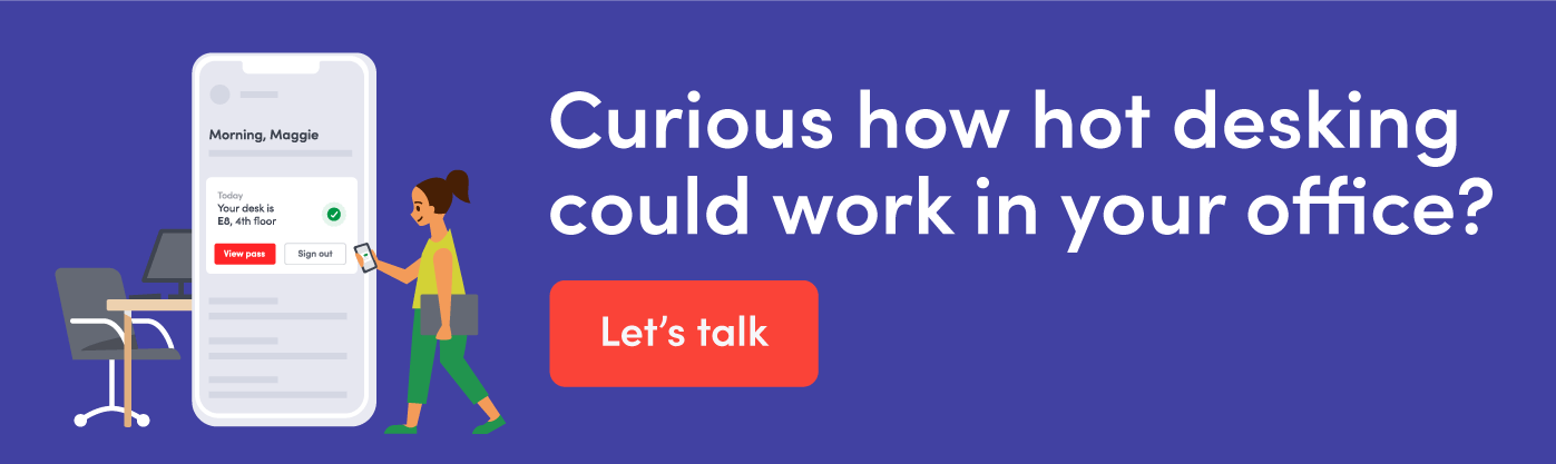 Curious how hot desking could work in your office?