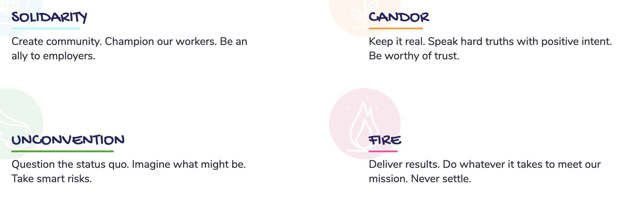 Snagajob's company culture values simplicity