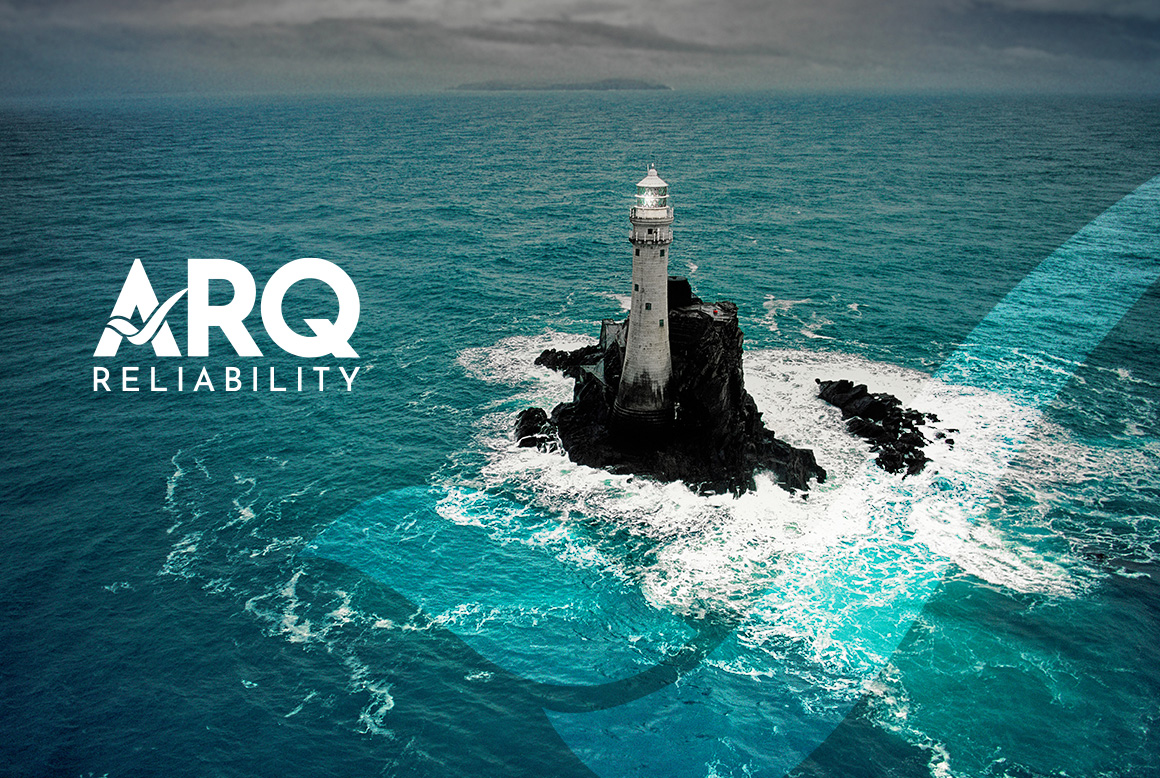 ARQ reliability engineering brand identity