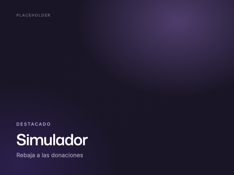Simulador de donaciones