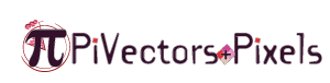 PiVectors+Pixels long logo