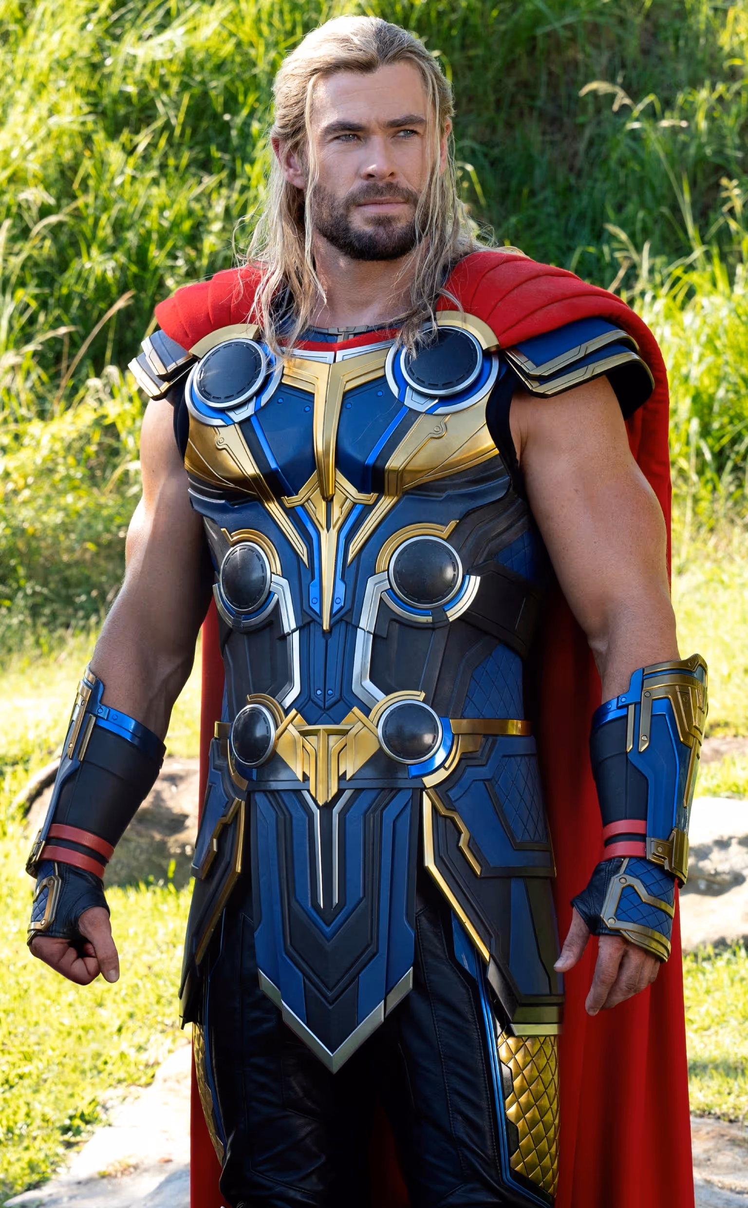 Chris Hemsworth playing Thor