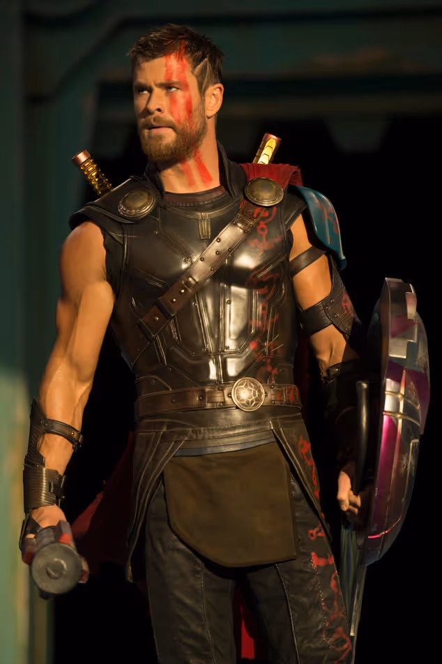 Chris Hemsworth playing Thor