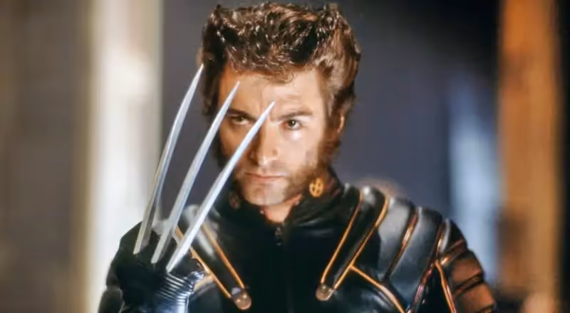 Wolverine showing the claws