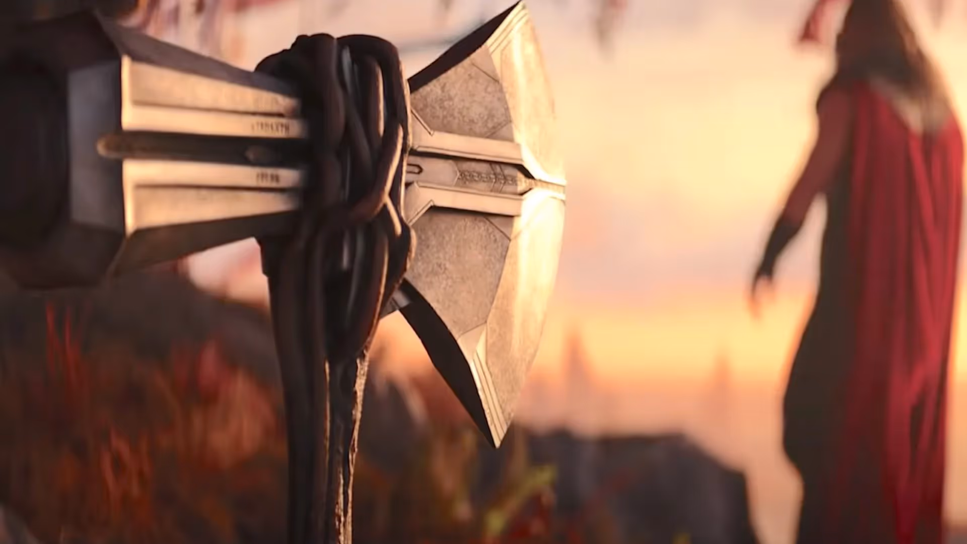 Thor movie Axe