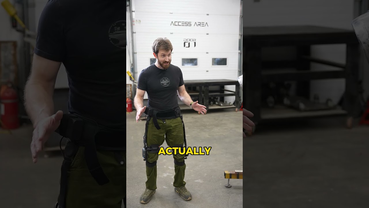⚡Built full Power Armor legs... Then found out Dnsys already did it. #dnsys #dnsysz1 #kickstarter