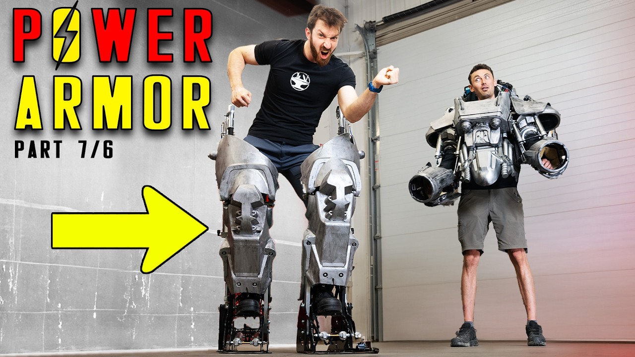 TAKING OUR FIRST STEPS! | Real Life Power Armor (Part 7/6)