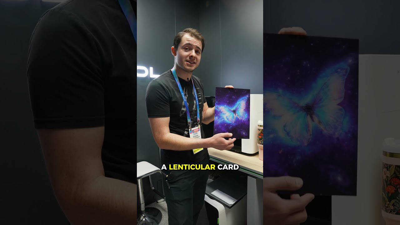 CES 2026: xTool UV printer prints on anything! #xtool #xtooluvprinter #xtoolCES2026