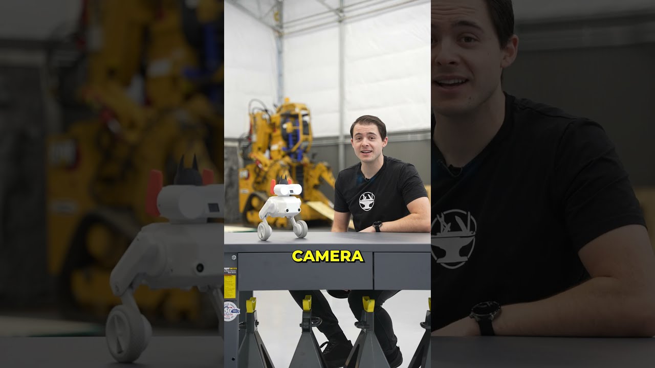 Is Beni the cutest camera robot you've ever seen? 🥺 The answer is yes! #robot #engineering #camera