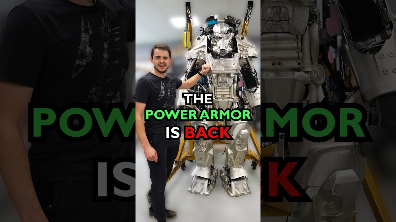 THE WAIT IS OVER, THE POWER ARMOR IS BACK! #fallout #powerarmor #engineering