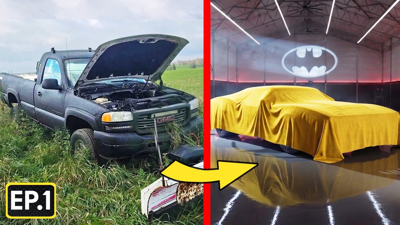 Turning this junk car into a REAL Batmobile! | EP.1