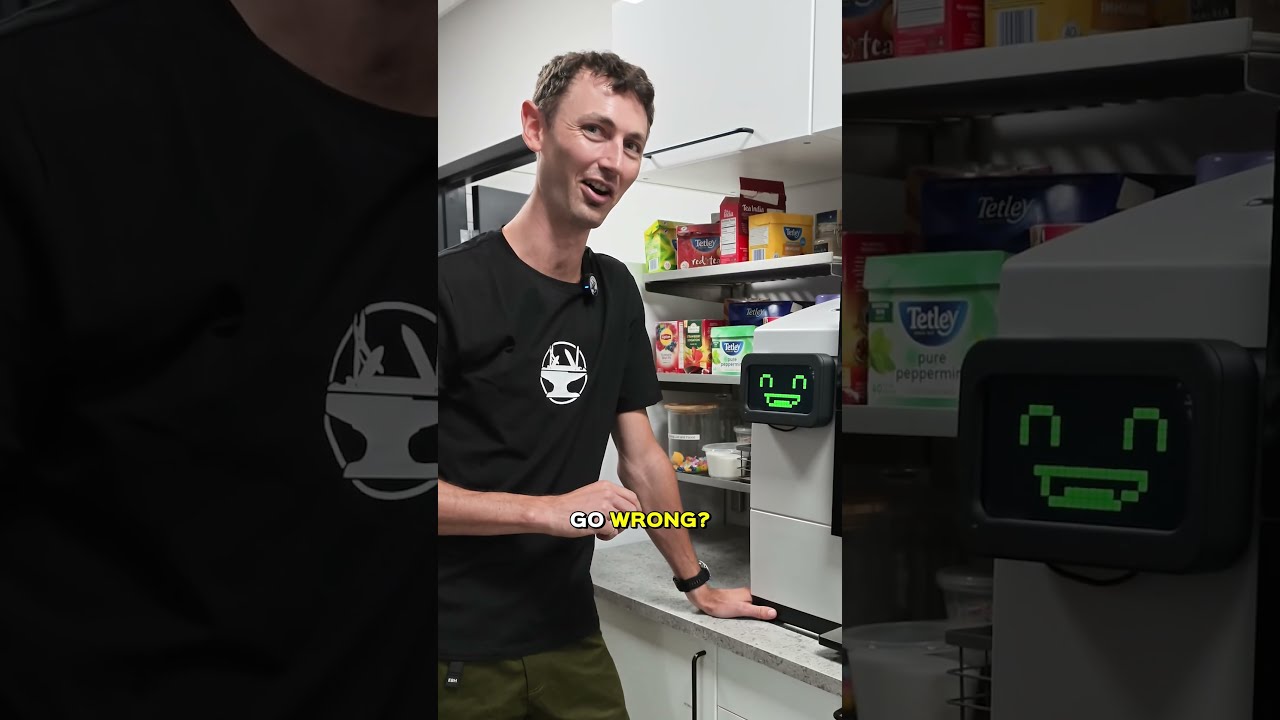I gave my coffee machine a voice 🤖 @OpenAI #ChatGPT_Partner #scifi #engineering