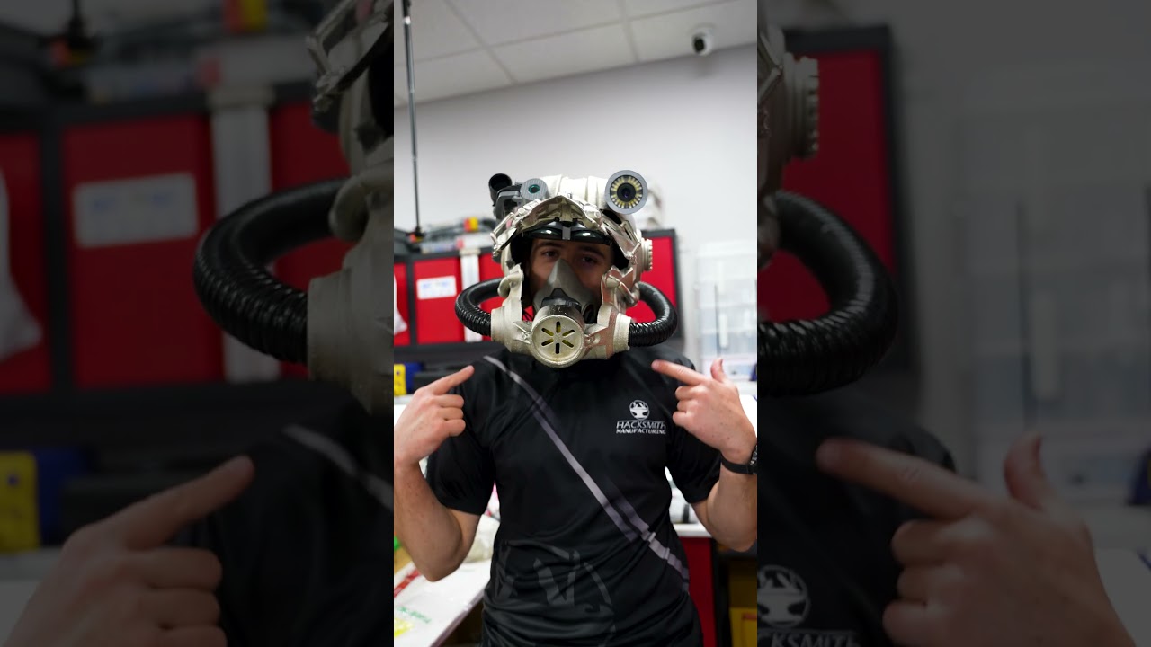 JUST LIKE THE REAL POWER ARMOR 🤖🦾 #fallout #powerarmor #engineering #ad