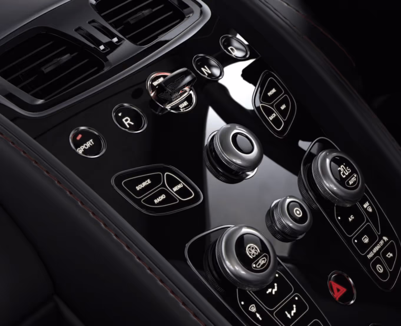 Professional Aston Martin AC maintenance services in Las Vegas.