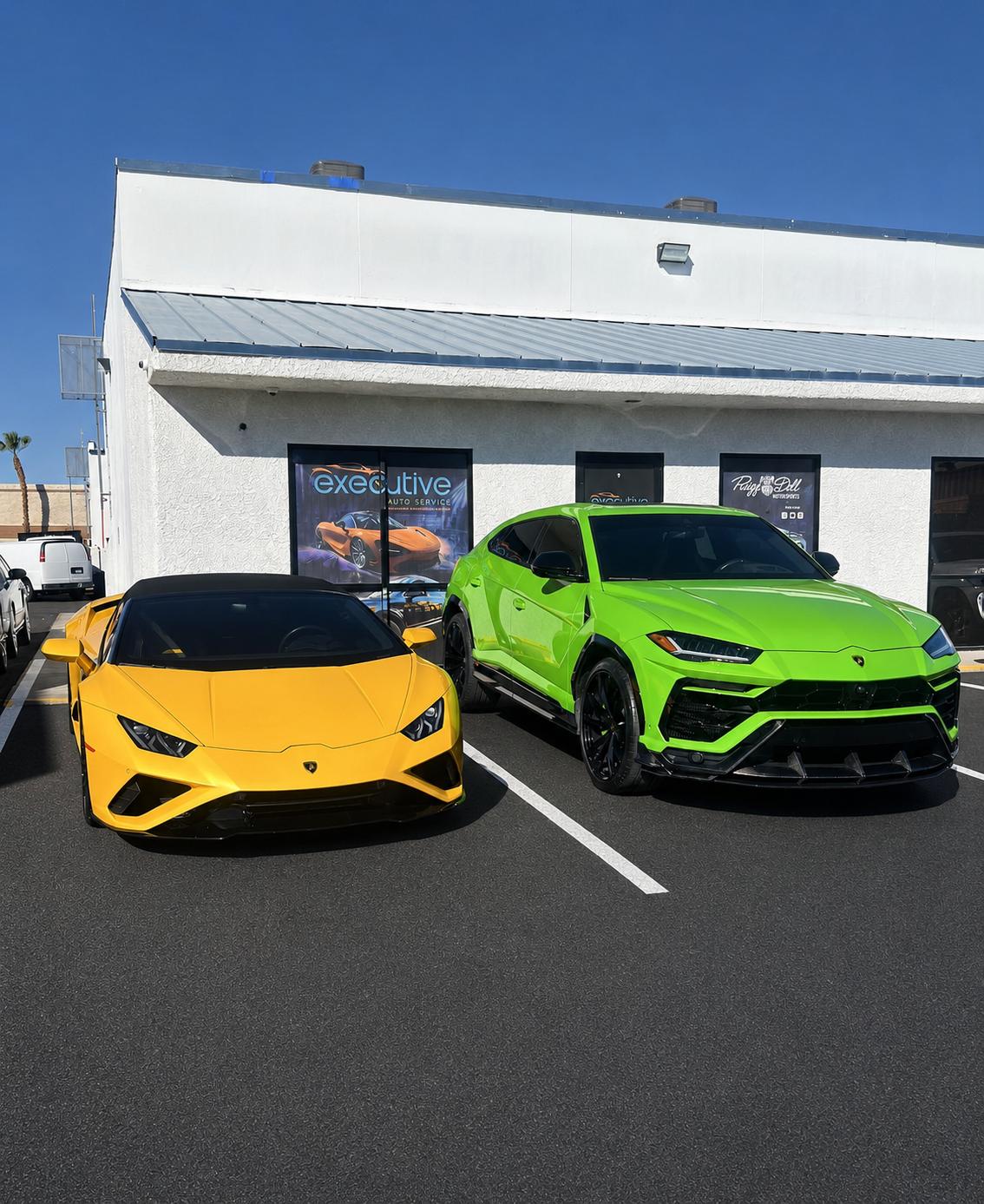Lamborghini oil change and maintenance service in Las Vegas