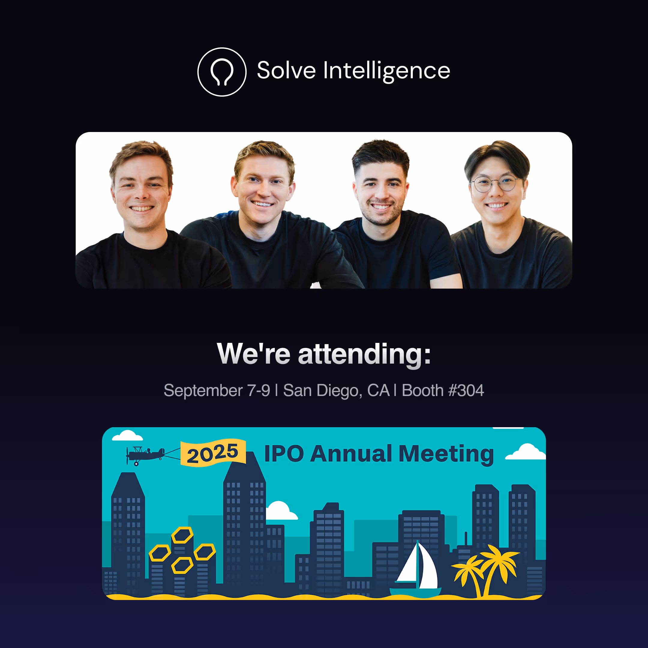 Solve Intelligence at IPO Annual Meeting 2025