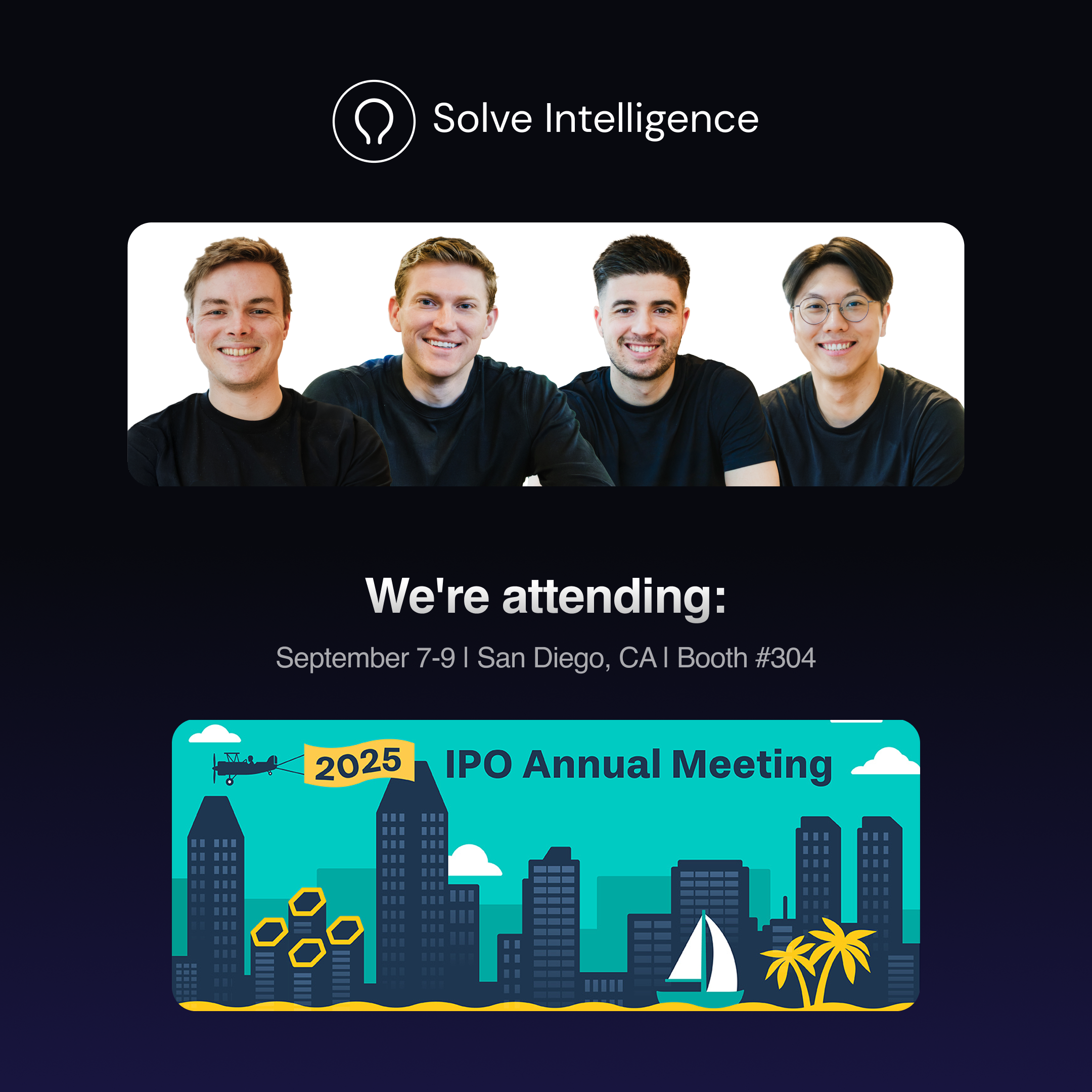 Solve Intelligence at IPO Annual Meeting 2025