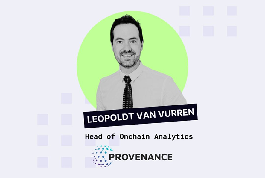 Leopoldt Jansen Van Vuuren from Provenance on Onchain Analytics for Compliance