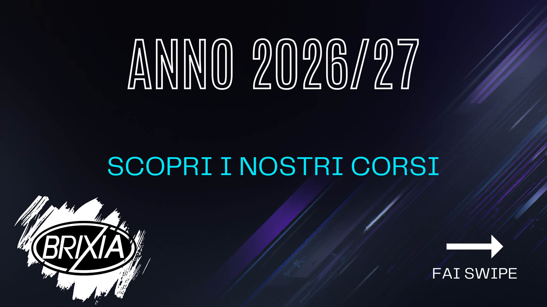 I corsi 2026/2027