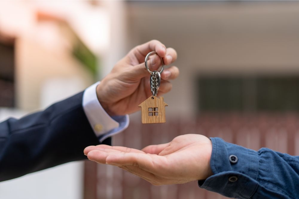 Handing over keys to a sold rent-stabilized apartment in NYC